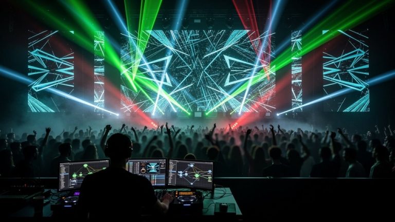 Die unsichtbare Symphonie: Neueste Trends in Visuals & Lasers – Dance Showdesign