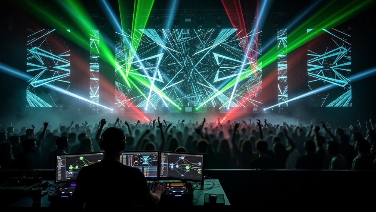 Die unsichtbare Symphonie: Neueste Trends in Visuals & Lasers – Dance Showdesign